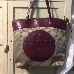 Large coach purse
